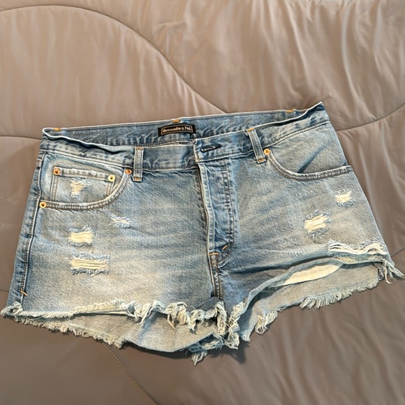 Abercrombie denim shorts. Size 30/2. - Picture 1 of 4